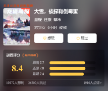 悬疑都市类本|大雪侦探和倒霉蛋